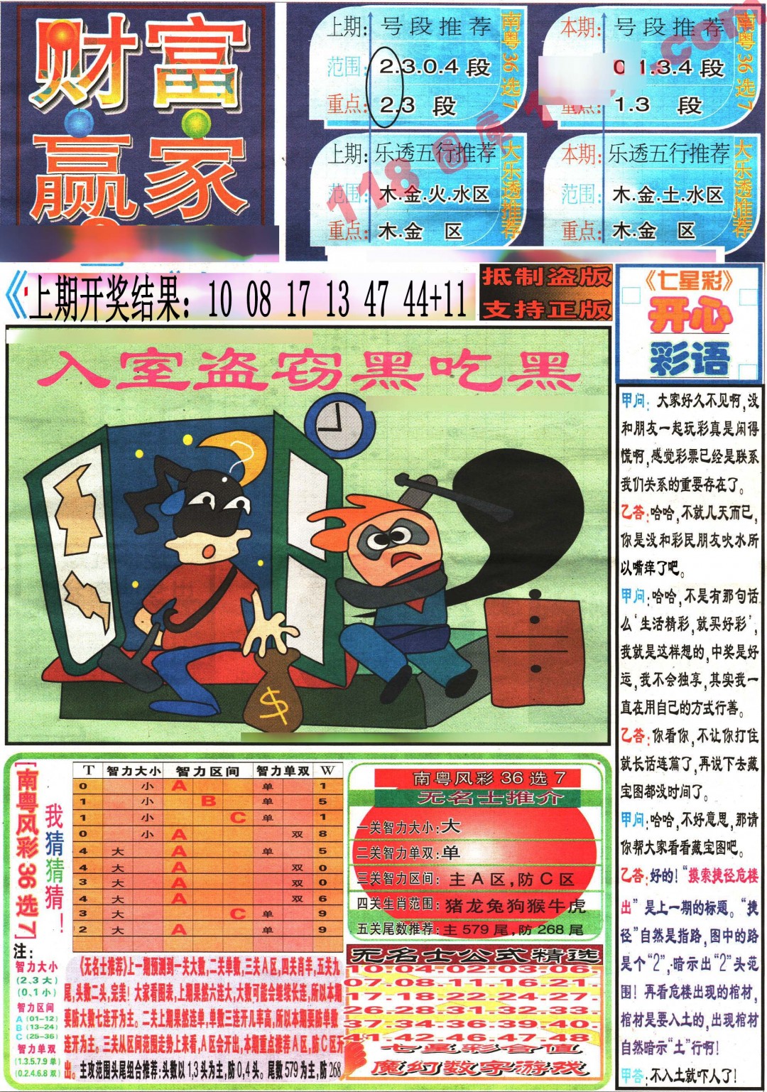 061期七星彩图(高清)[图]