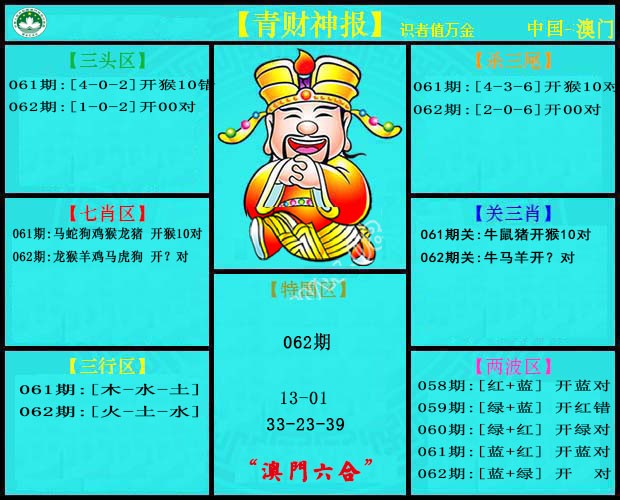 062期青财神[图]