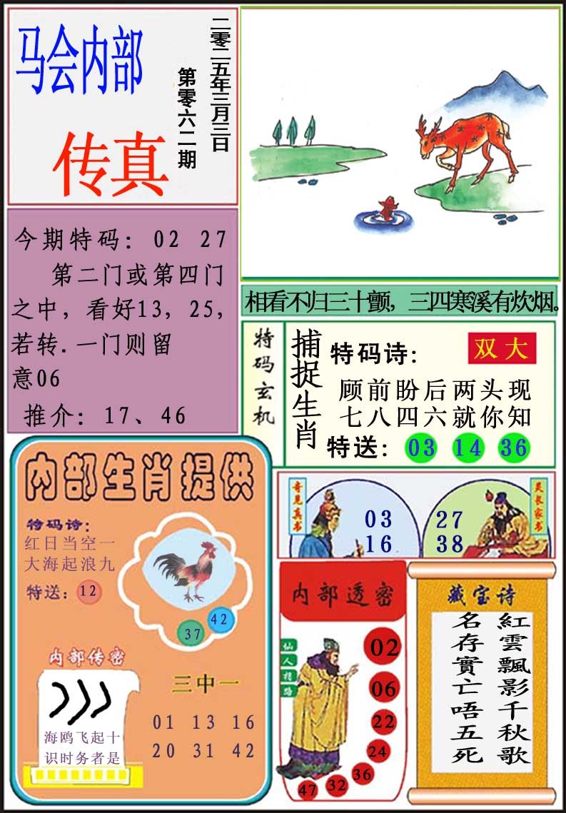 062期马会内部传真[图]