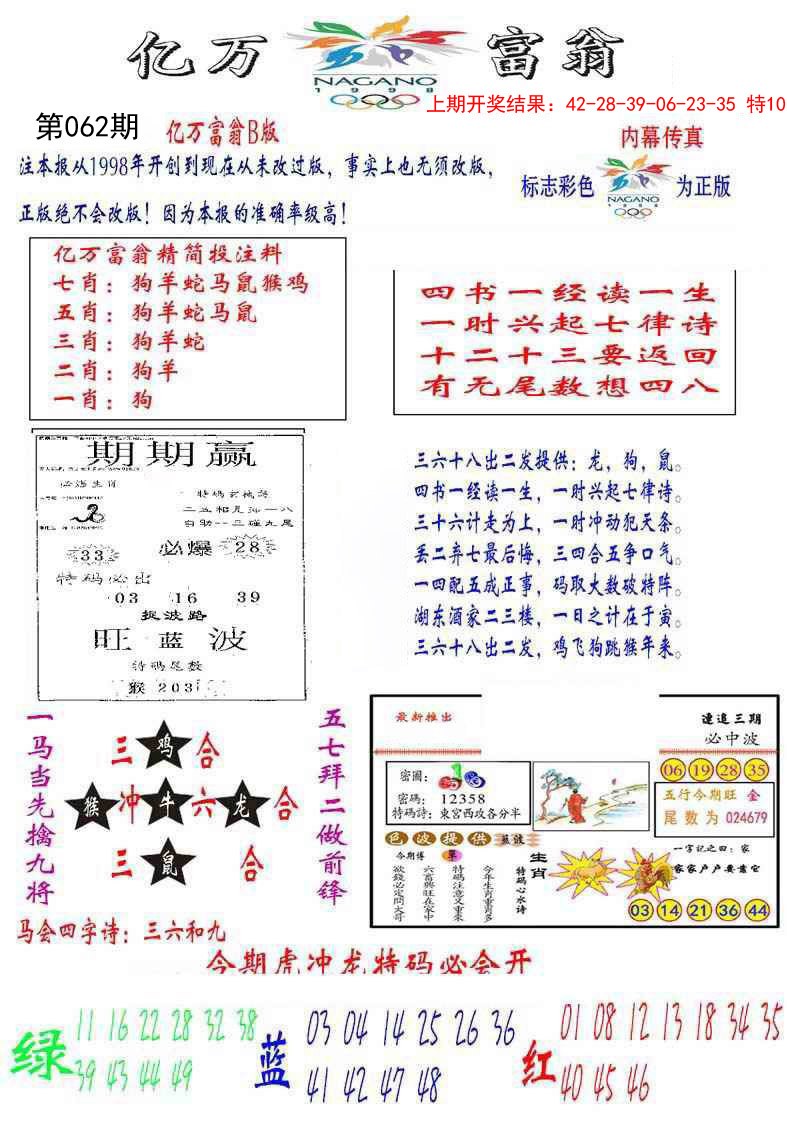 062期亿万富翁B[图]