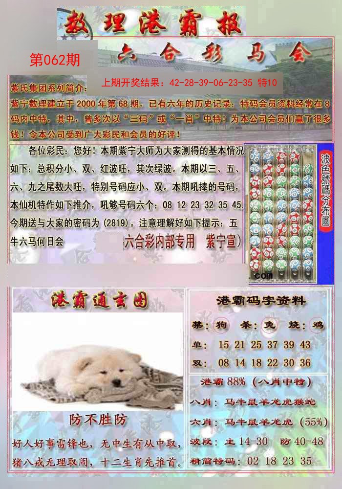 062期港霸报[图]