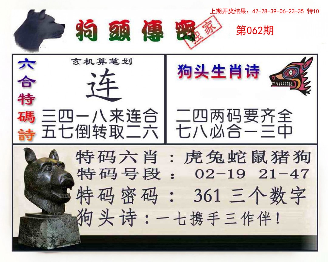 062期狗头传密[图]