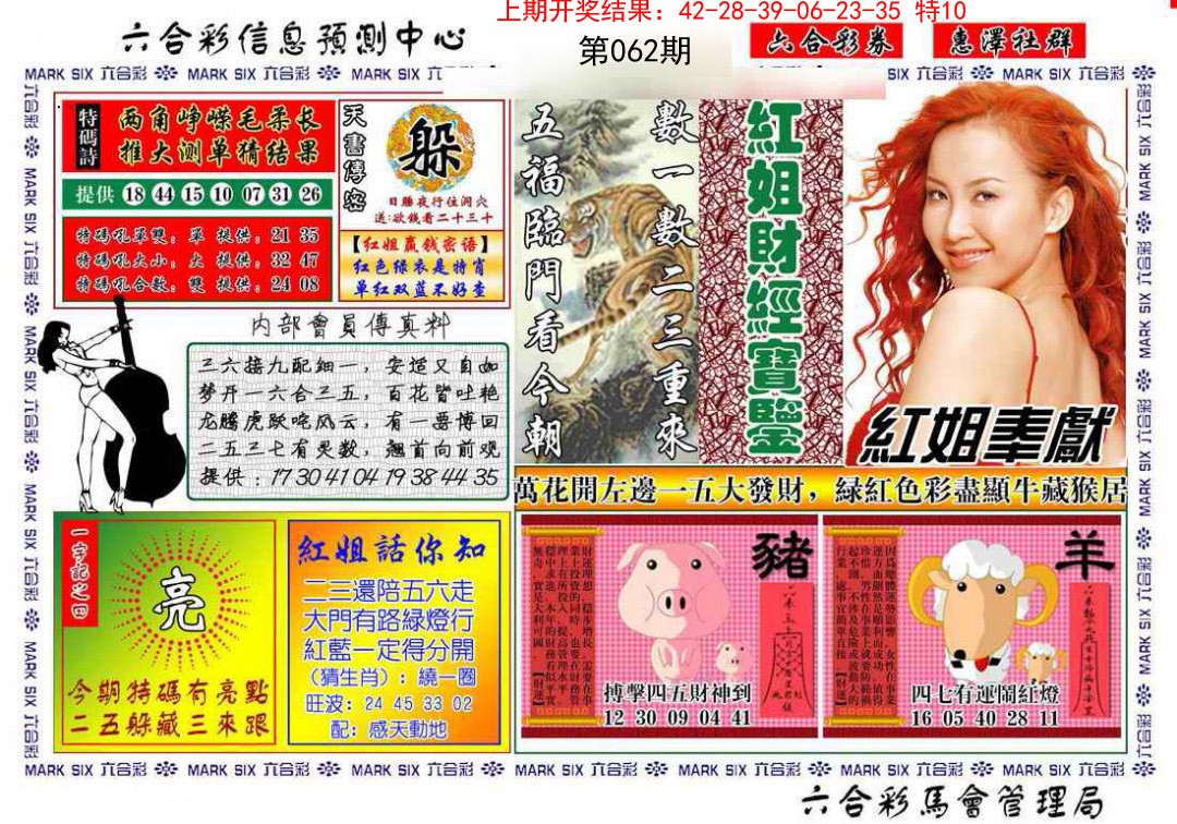 062期红姐财经宝鉴[图]