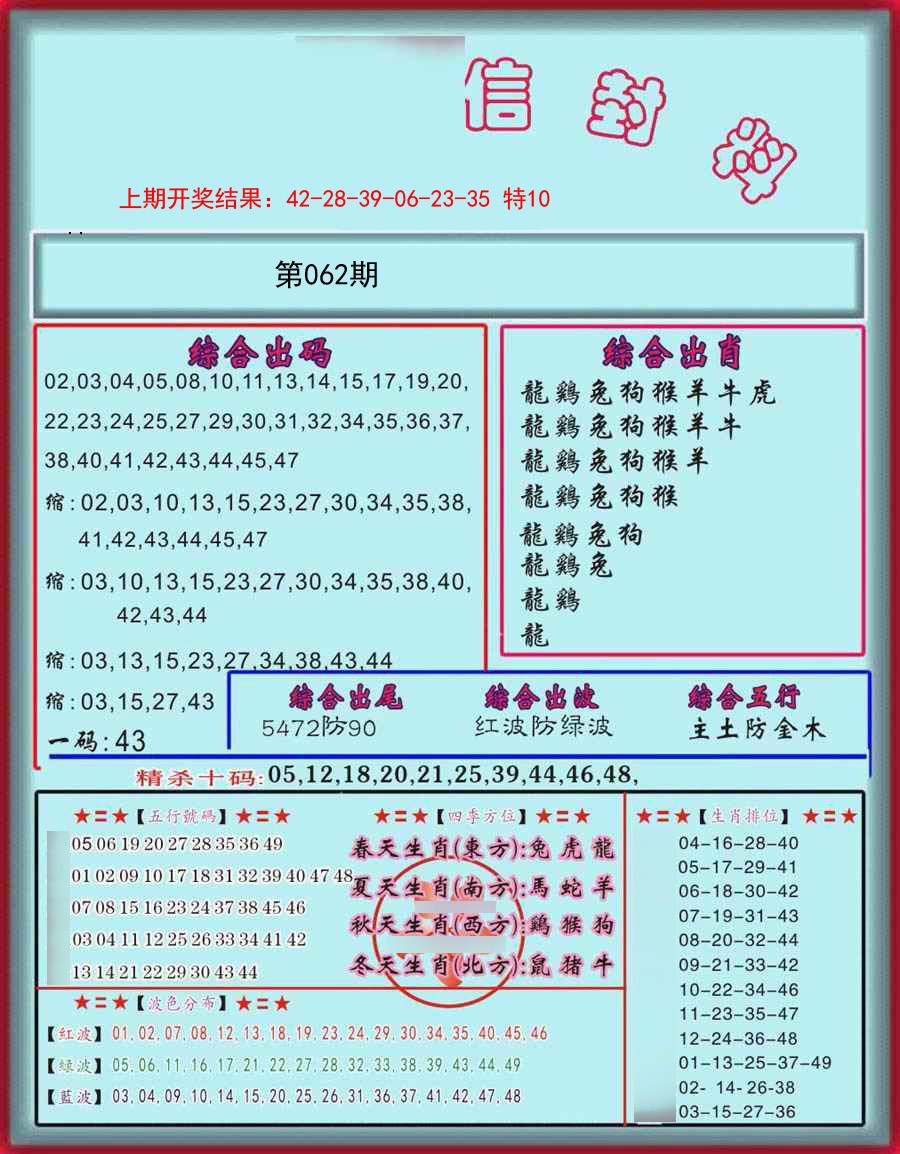 062期信封料[图]