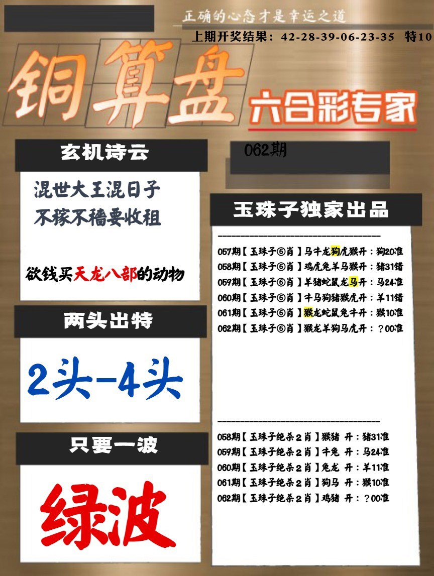 062期白小姐心水[图]