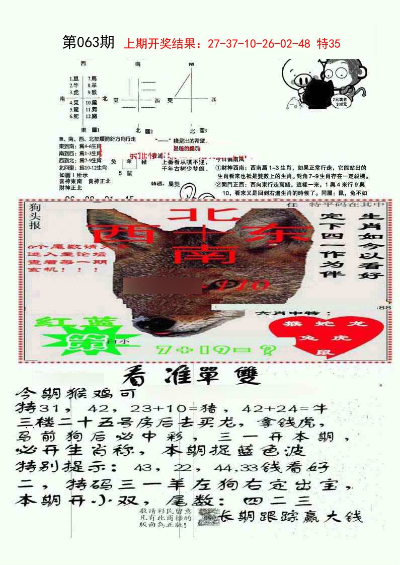 063期特码内幕B[图]