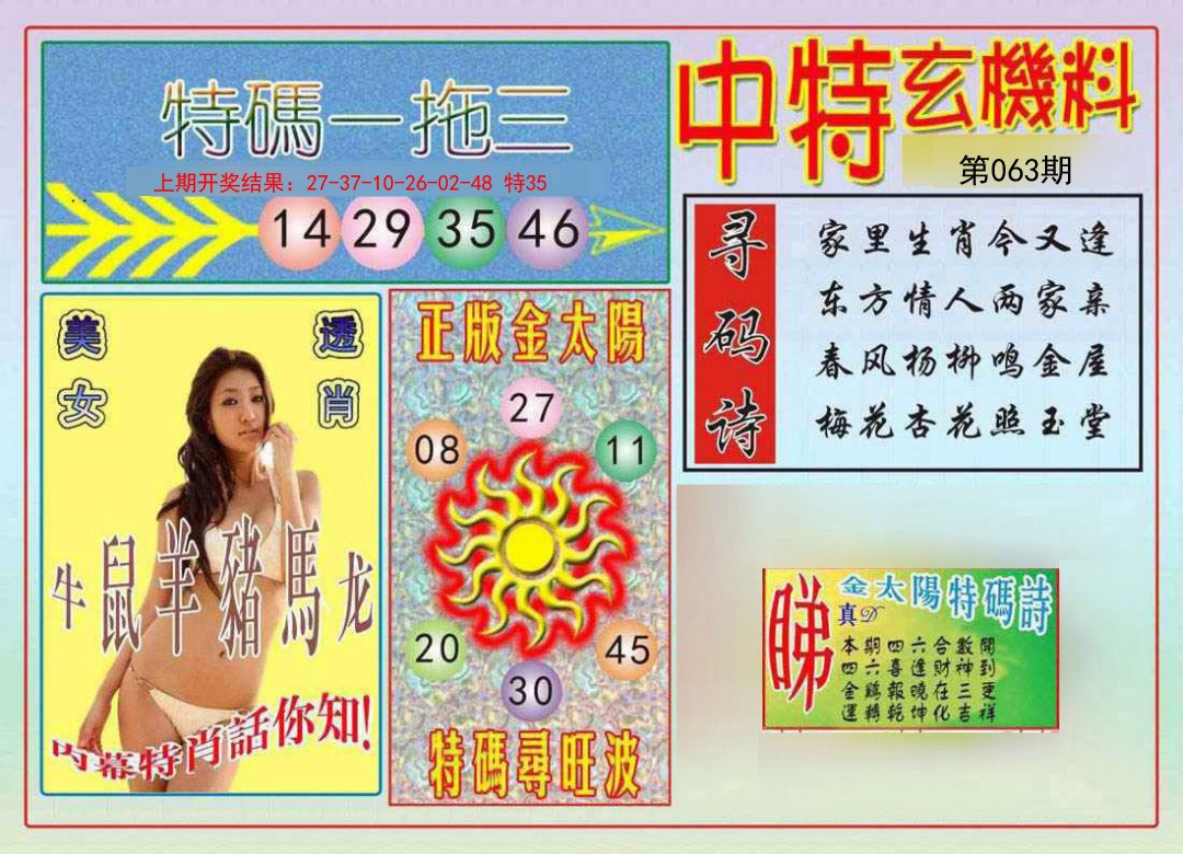 063期中特玄机料[图]