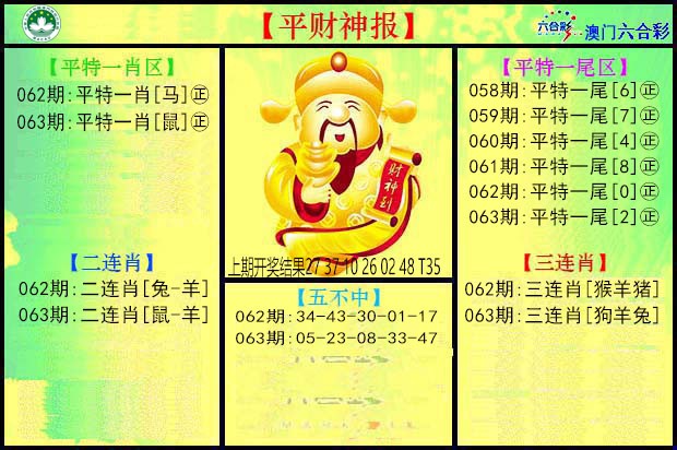 063期平财神[图]