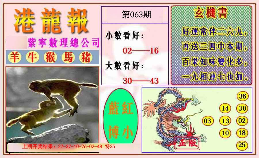 063期港龙报[图]