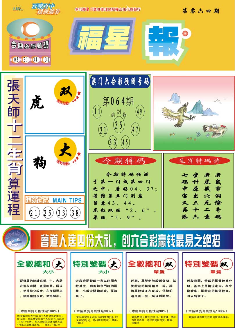 064期福星报[图]