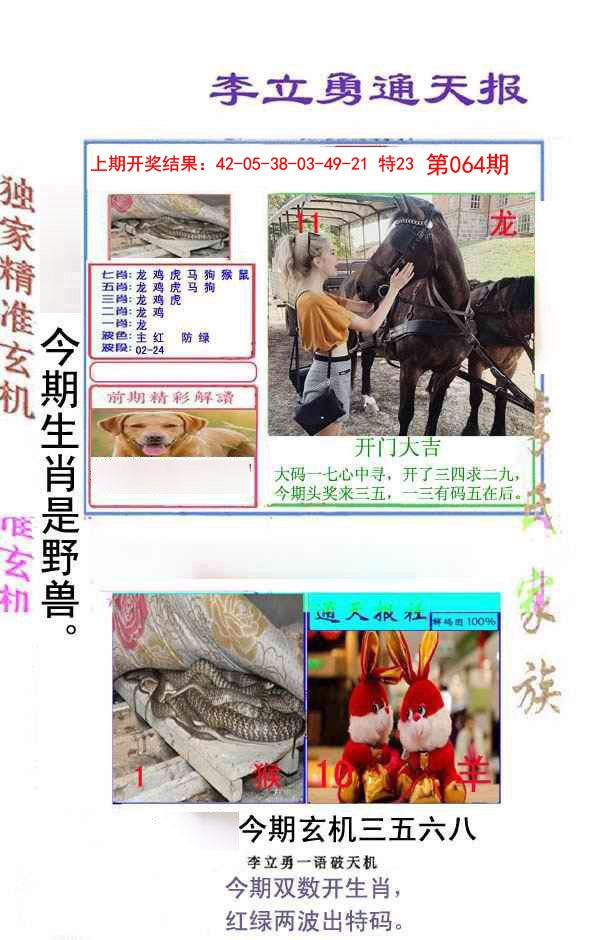064期李立勇通天报[图]