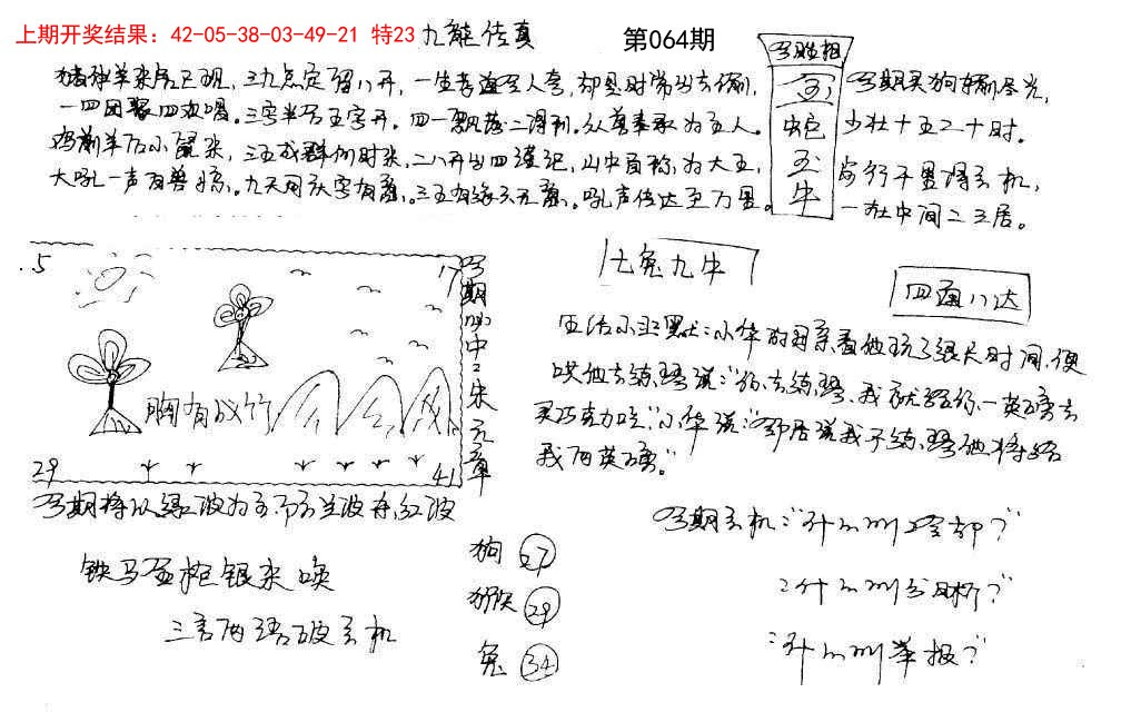 064期手写九龙内幕[图]