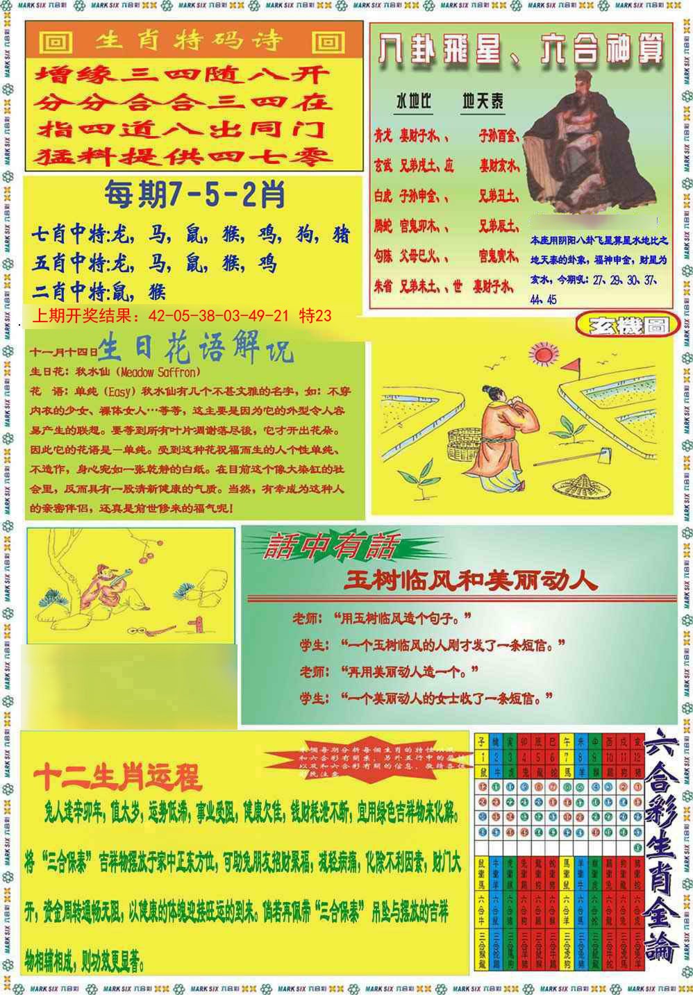 064期九龍马经B(推荐)[图]