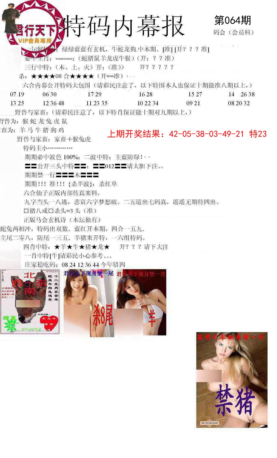 064期特码内幕报[图]
