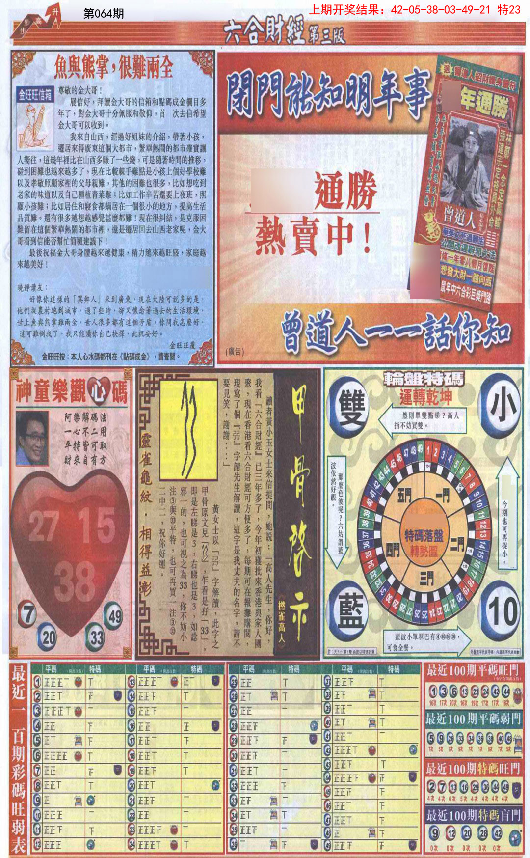 064期六合财经C加大版[图]