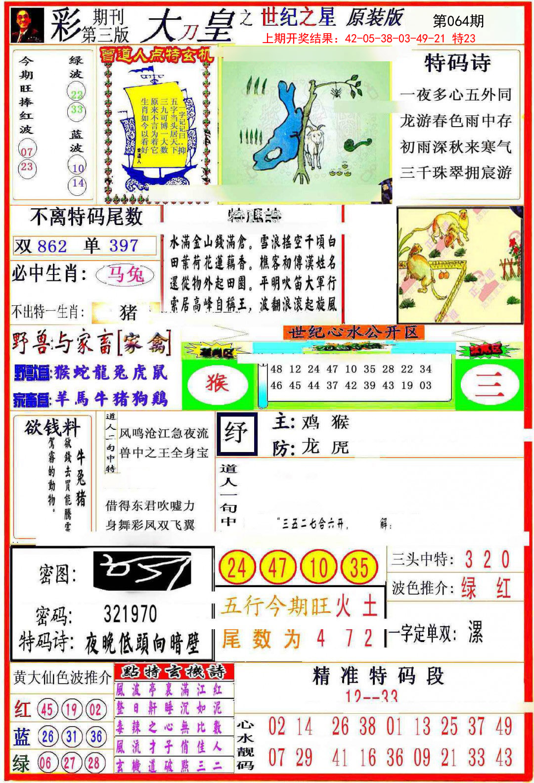 064期大刀皇之(世纪之星)[图]