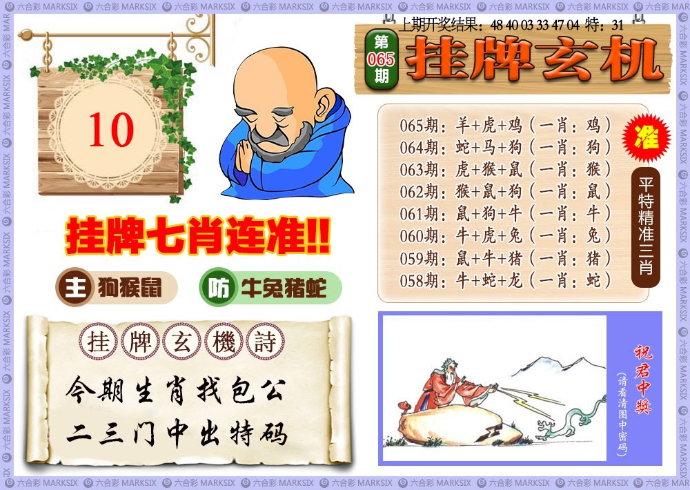 065期挂牌玄机[图]