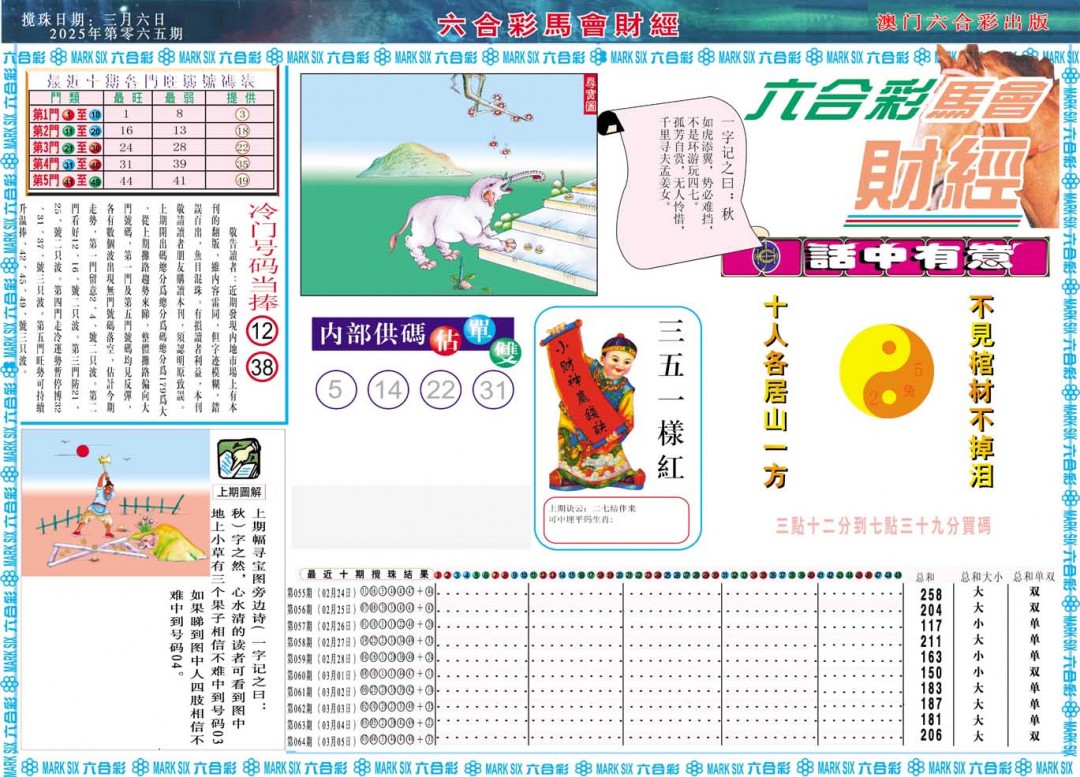 065期马会财经A[图]