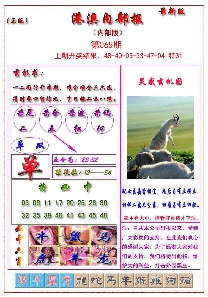 065期港澳报[图]