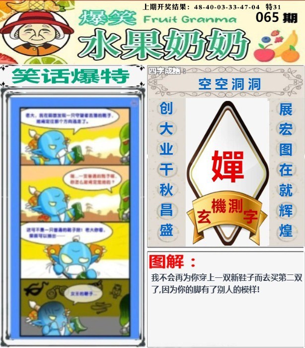 065期爆笑水果奶奶[图]