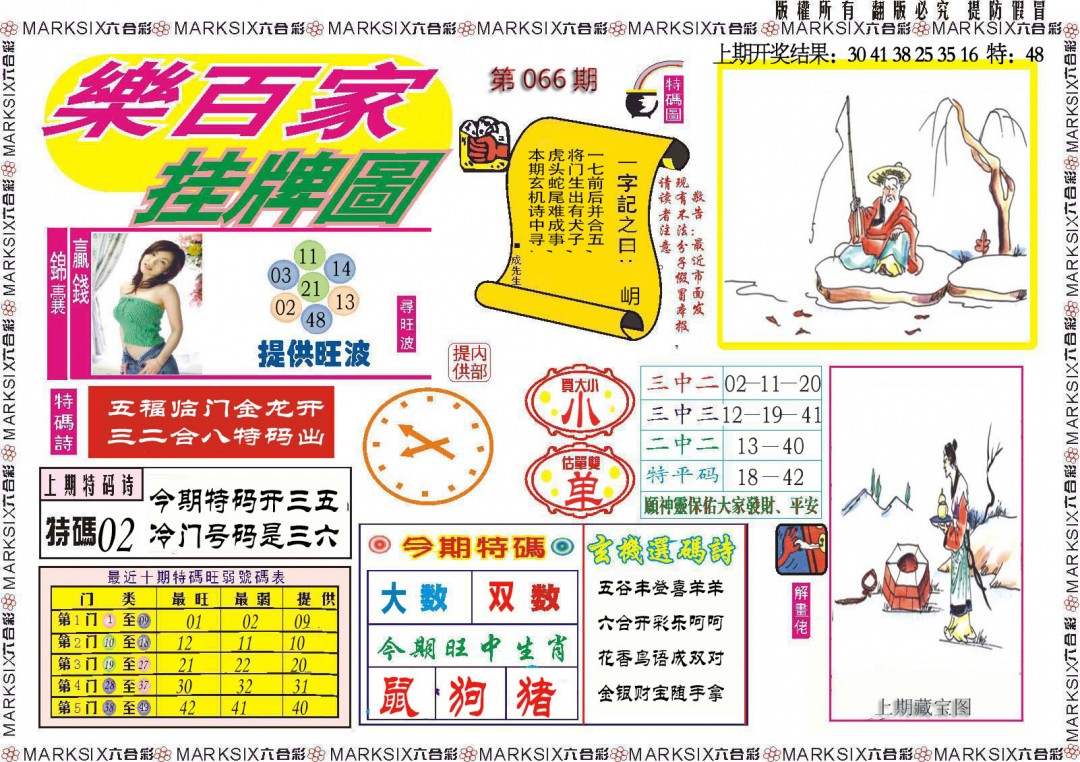 066期乐百家挂牌图[图]