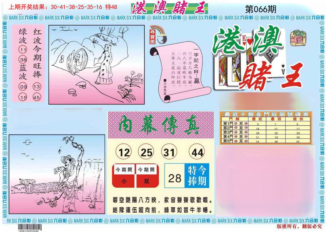 066期港澳赌王A[图]