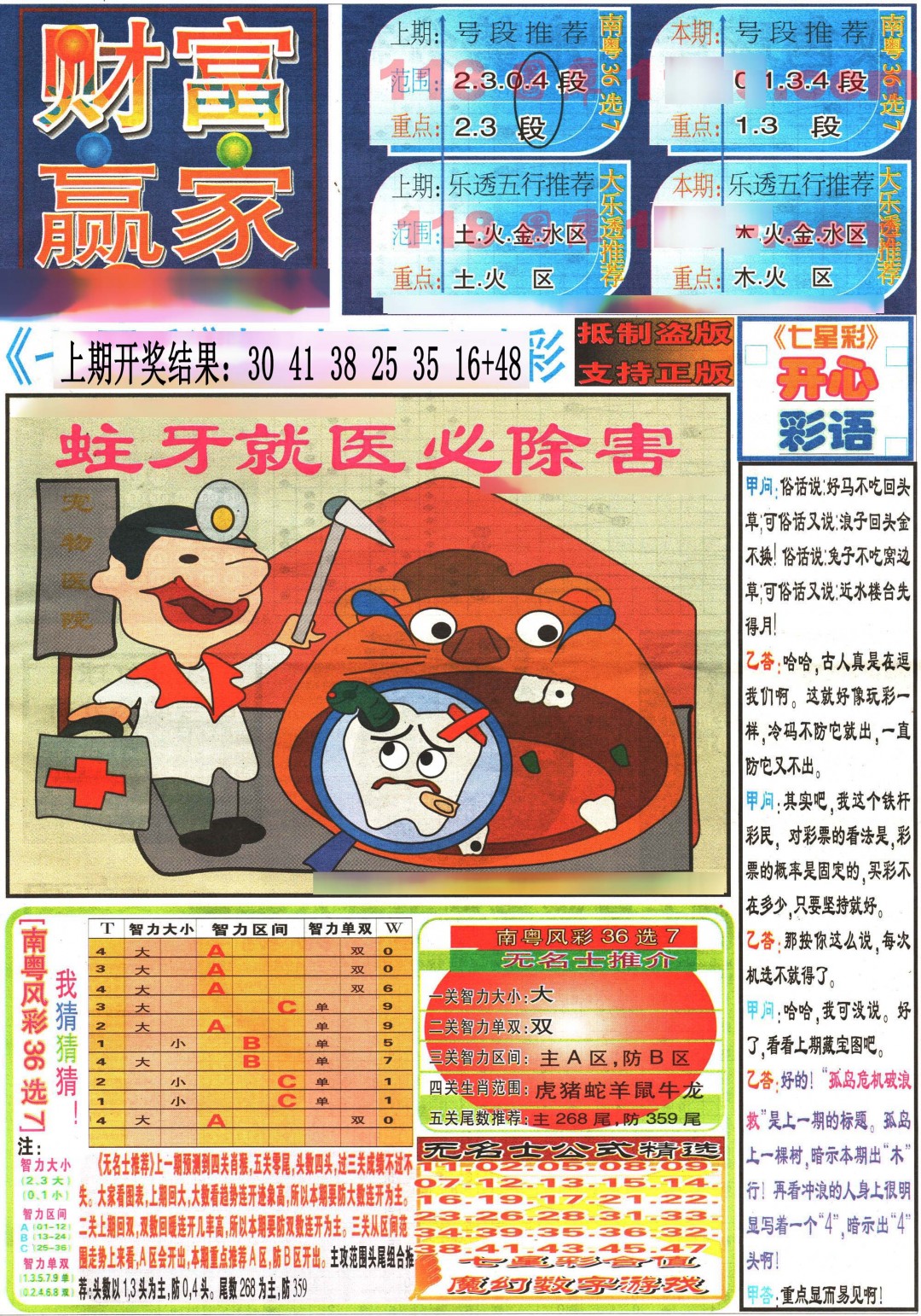 066期七星彩图(高清)[图]