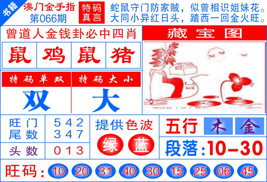 066期澳门金手指[图]