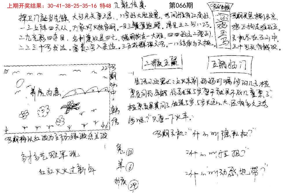 066期手写九龙内幕[图]