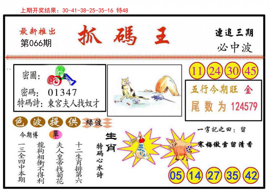 066期抓码王[图]