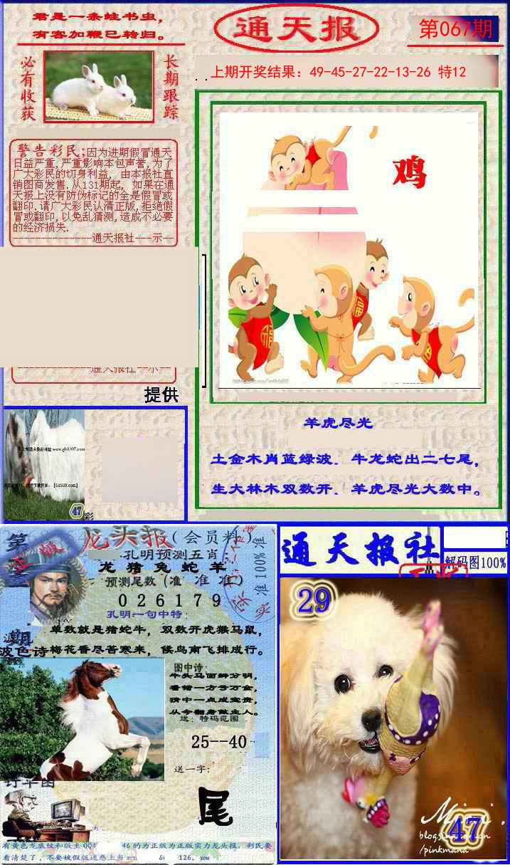 067期实力通天报[图]