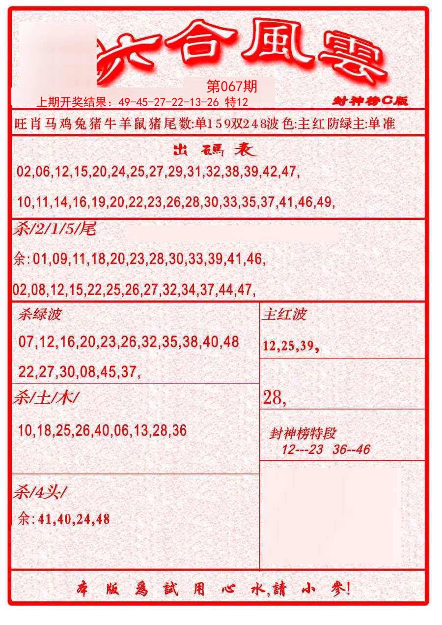 067期六合风云B[图]