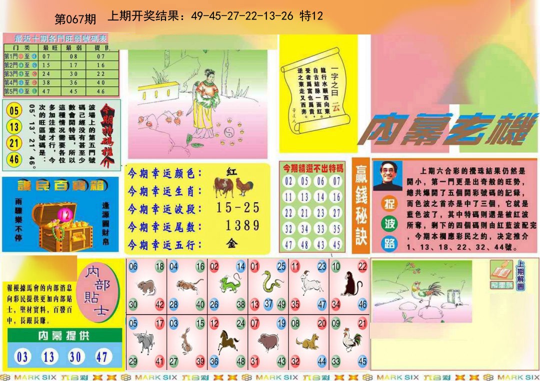 067期九龍内幕A(推荐)[图]