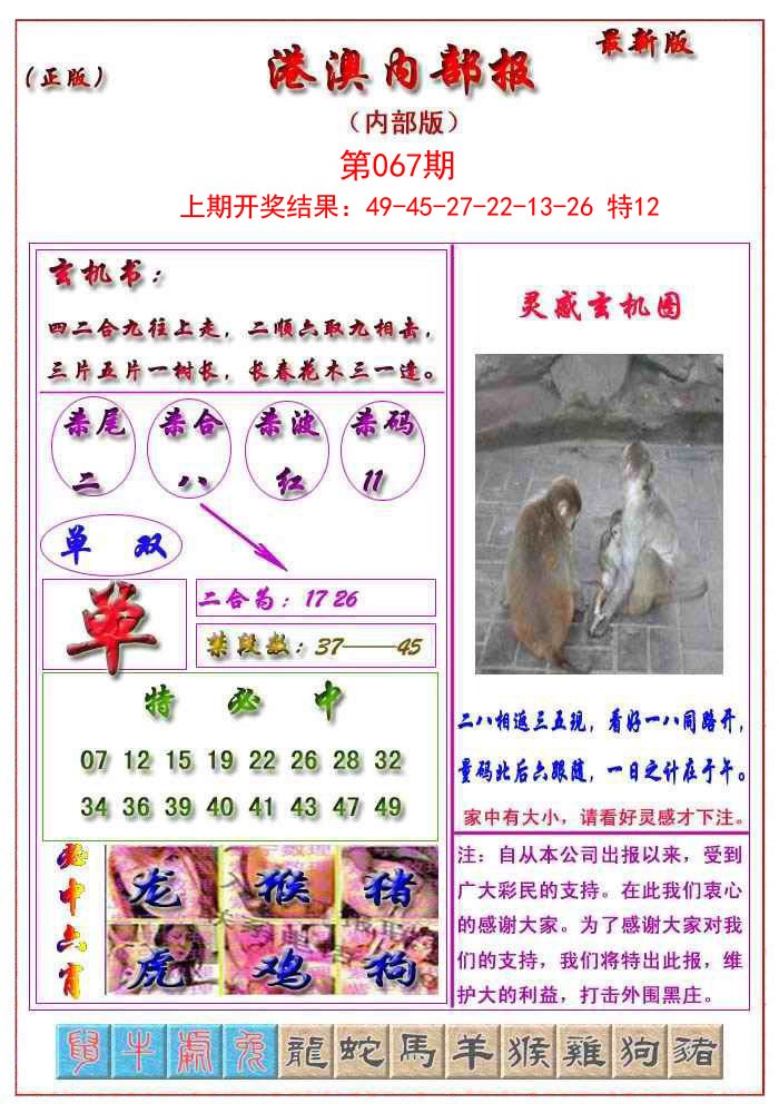 067期港澳报[图]