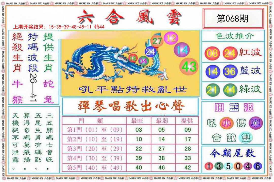 068期六合风云[图]