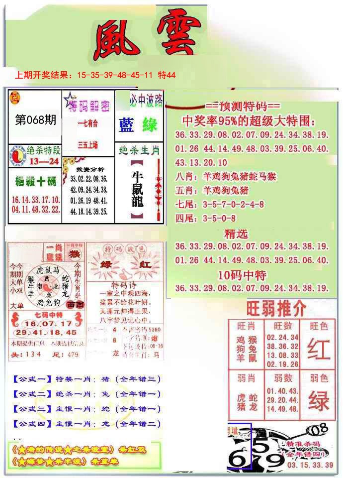 068期风云榜[图]