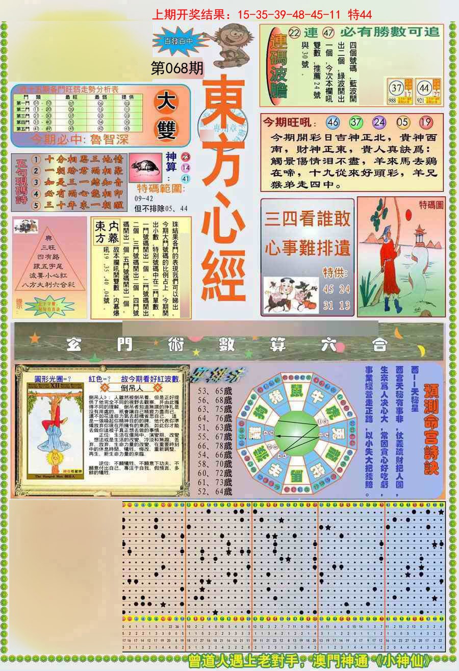 068期(新版)东方心经A[图]