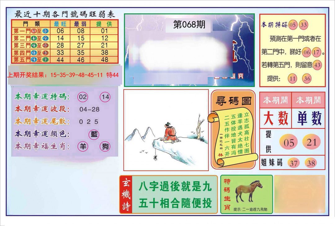 068期逢赌必羸[图]