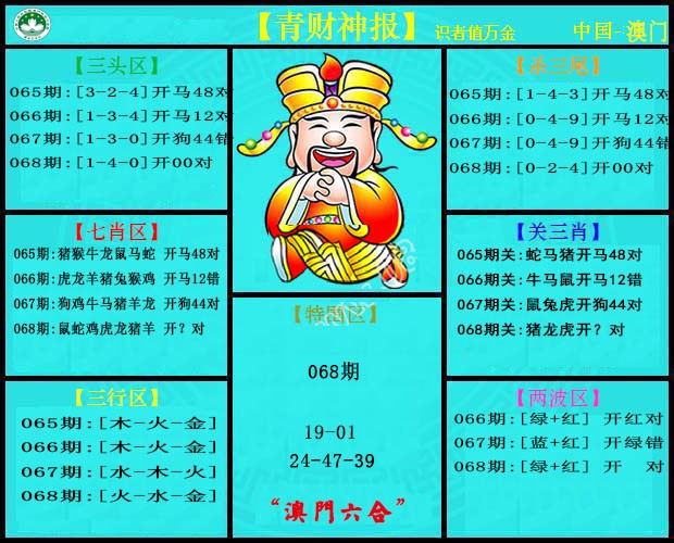 068期青财神[图]