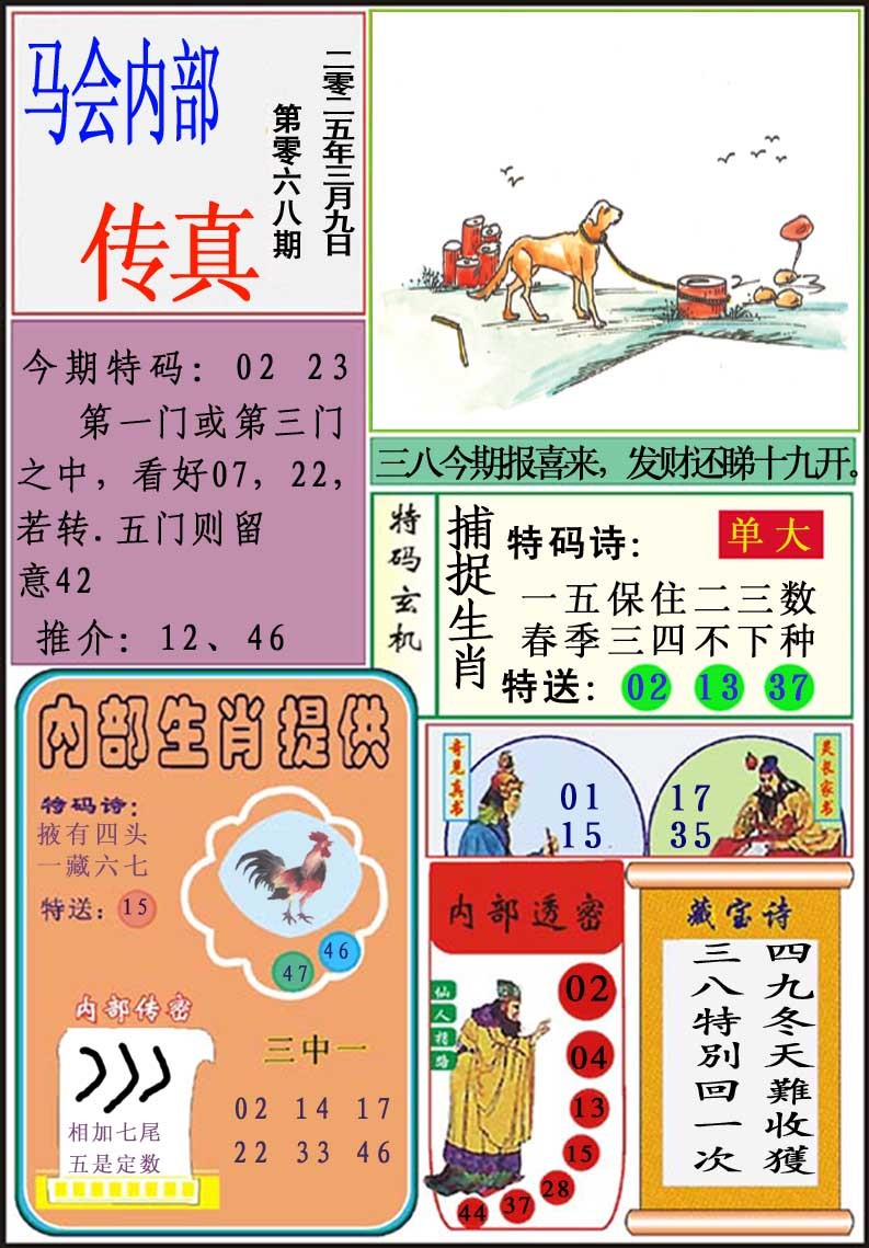 068期马会内部传真[图]