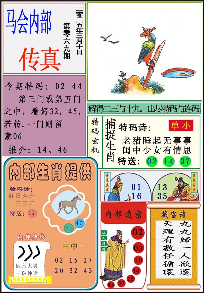 069期马会内部传真[图]
