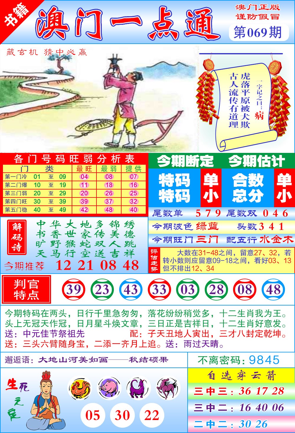 069期澳门一点通[图]