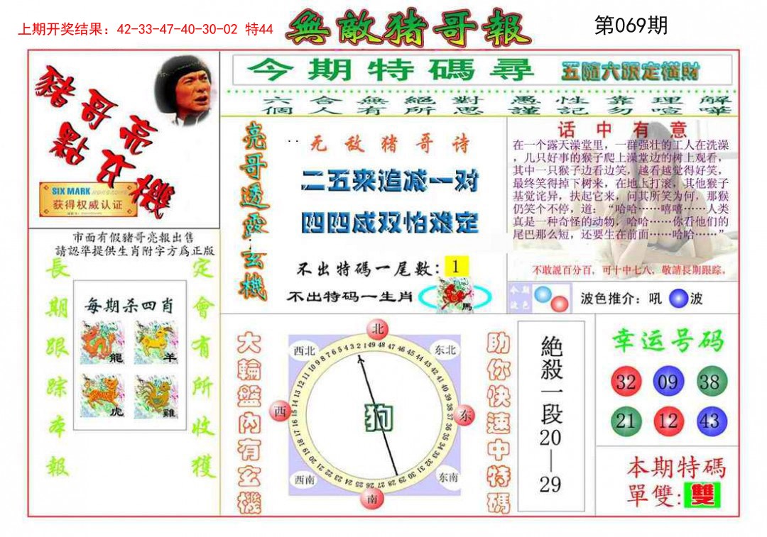 069期无敌猪哥[图]