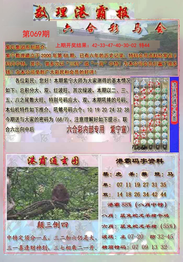 069期港霸报[图]