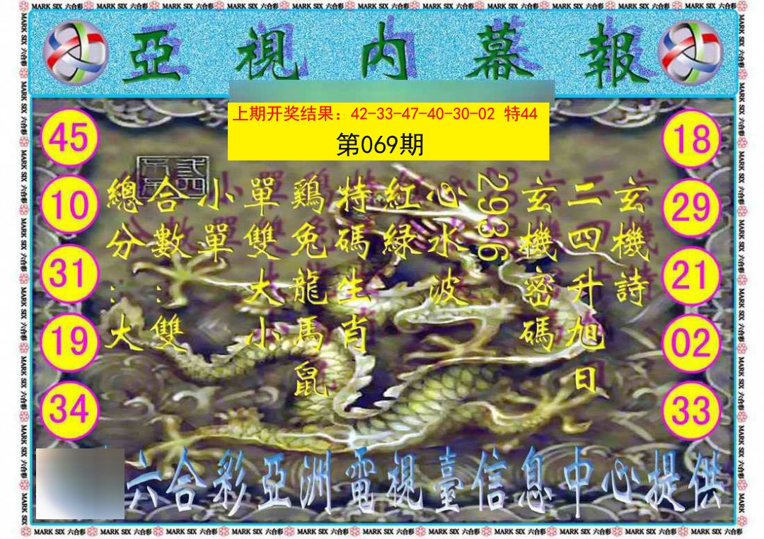 069期亚视内幕报[图]