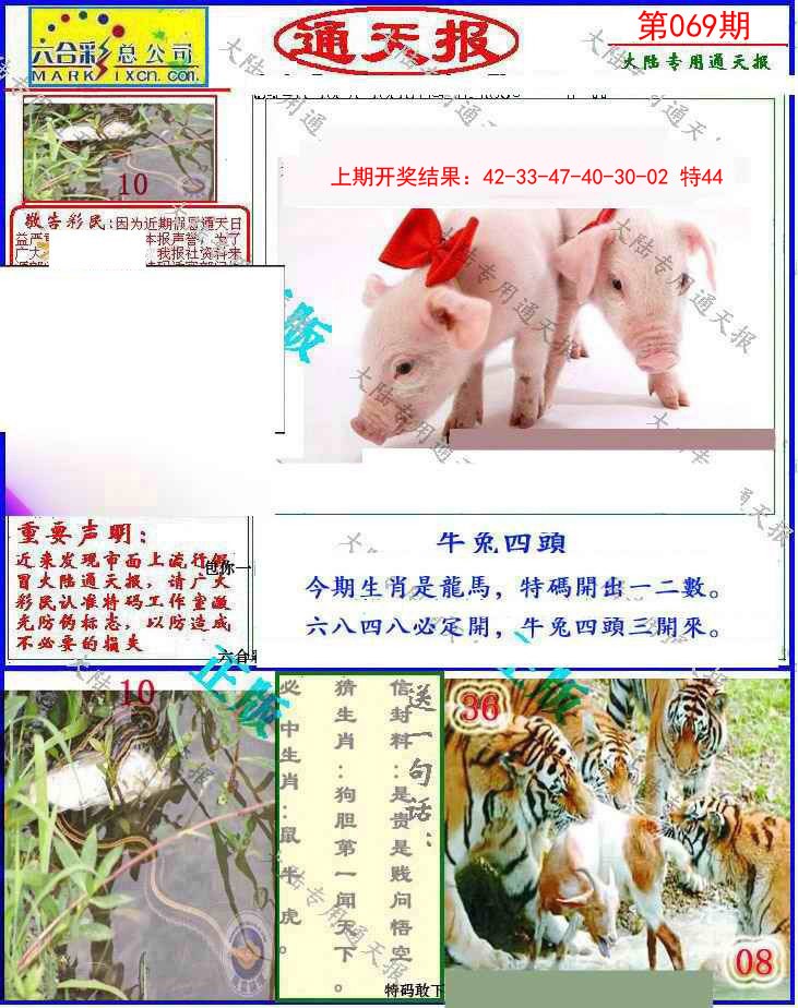 069期大陆通天报[图]