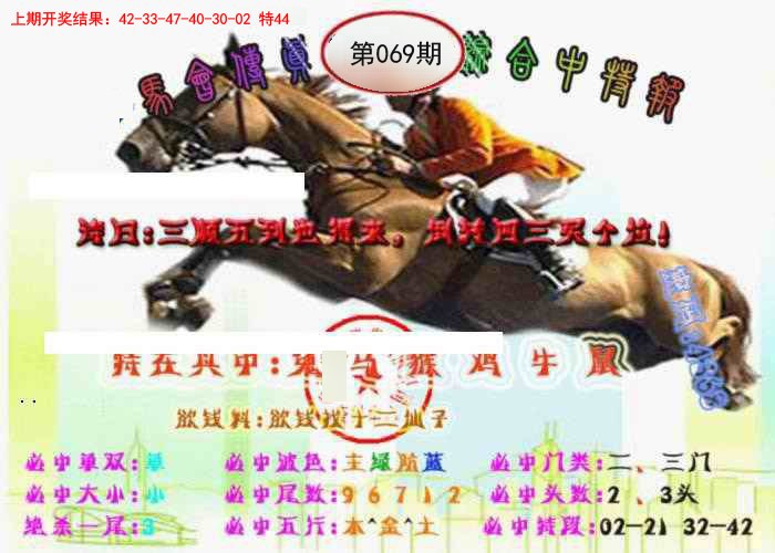 069期马会传真-综合报[图]
