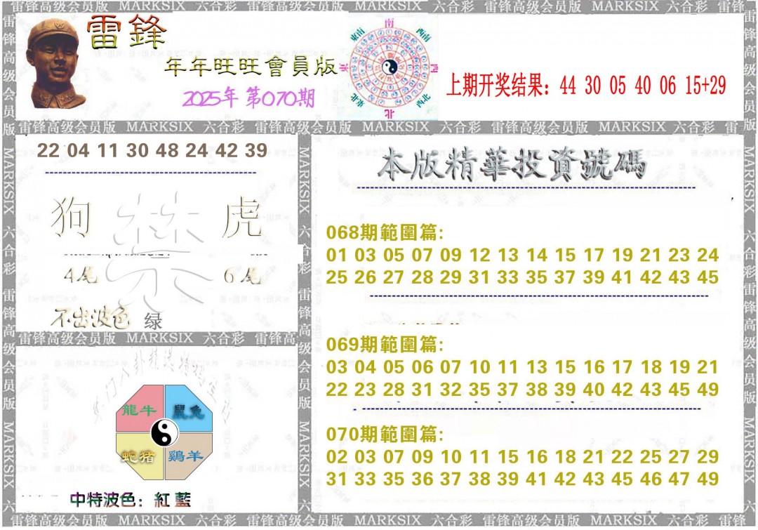 070期雷锋鼠年旺旺版[图]