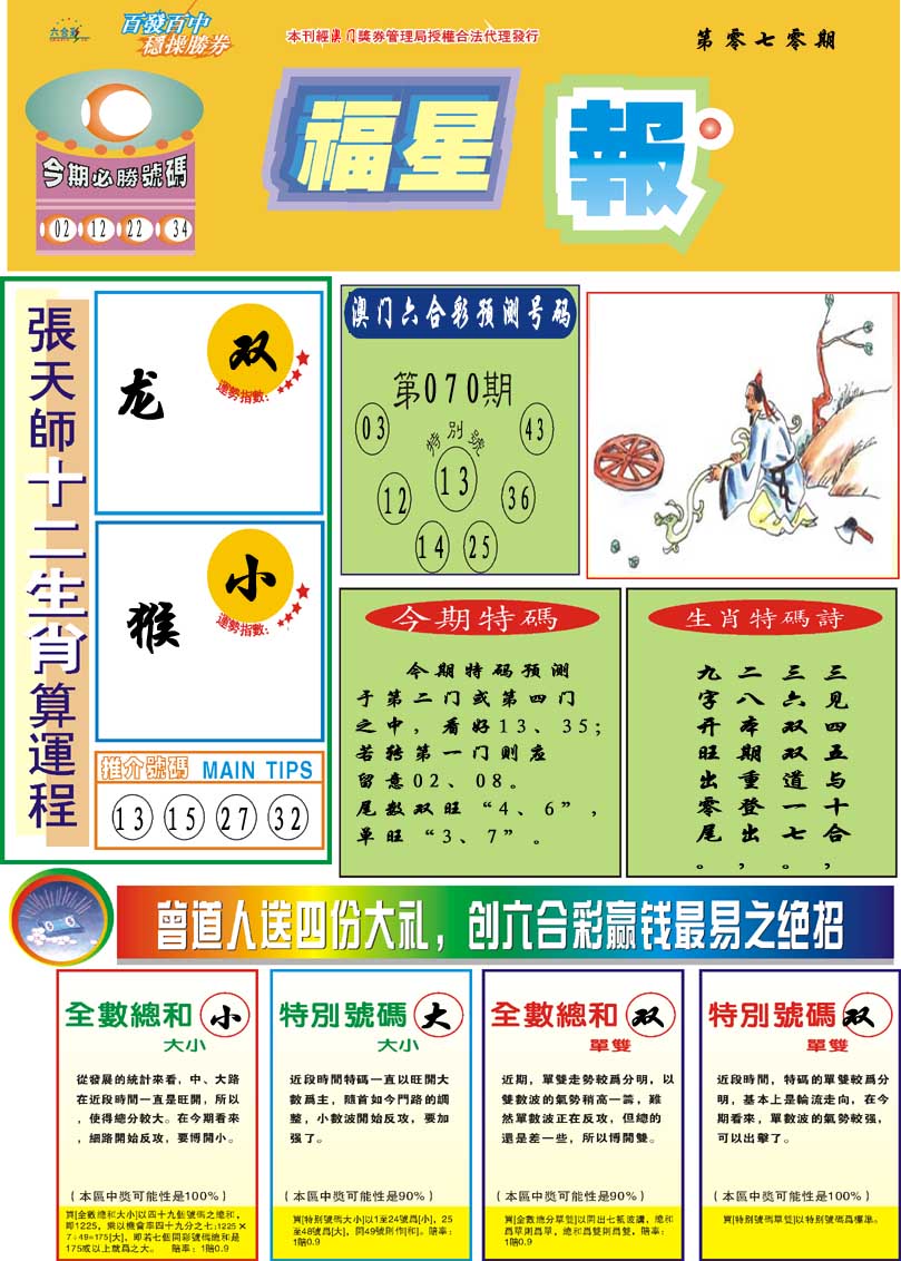 070期福星报[图]