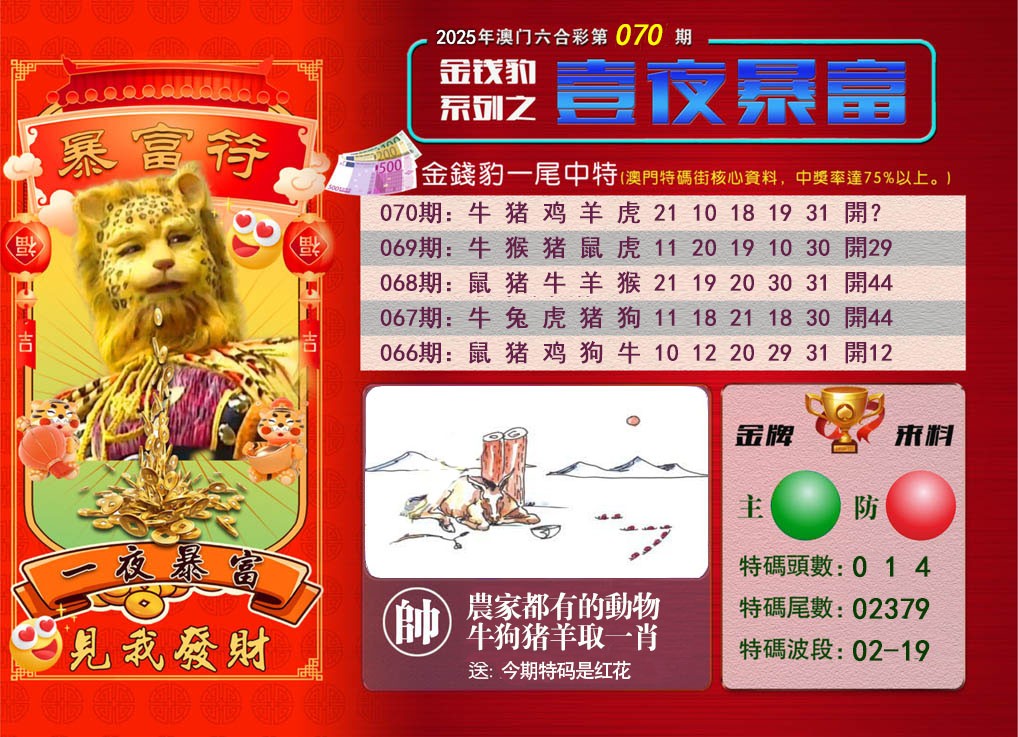 070期一夜暴富[图]